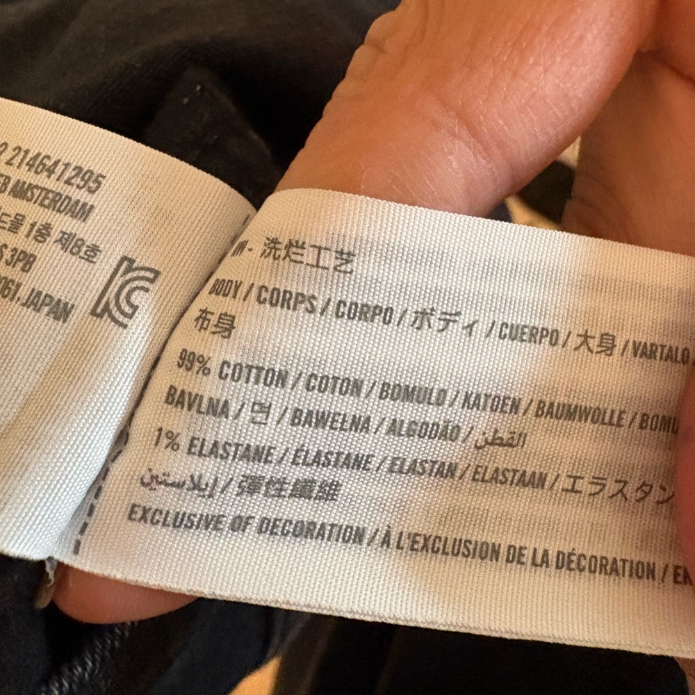 Abercrombie & Fitch Black Dress with Gold Zipper - Picture 6 of 7